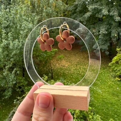 Auskarai Paslaptingieji žiedeliai